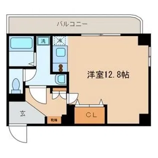 メイフェアハウス三田【7階】の間取り
