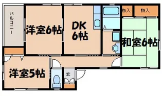 グリーンコート A【1階】の間取り