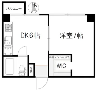 ホワイトバーディハウス【1階】の間取り
