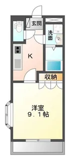 ピュアコート・アイ【2階】の間取り