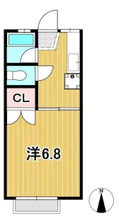 リバプールカルテットA【1階】の間取り