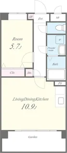 グランドアマレイVII番館【3階】の間取り