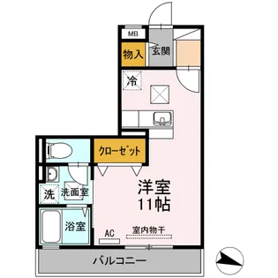 アルテール【2階】の間取り