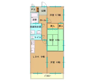 グランディーノ【2階】の間取り
