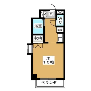エクセレンス大曽根【4階】の間取り