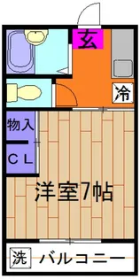 フジハイツ【1階】の間取り