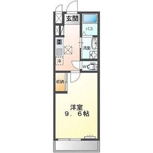 Hack berry真鍋【2階】の間取り