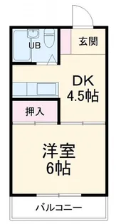ハイツ上村II【2階】の間取り