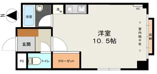 グレーシー野々市【4階】の間取り