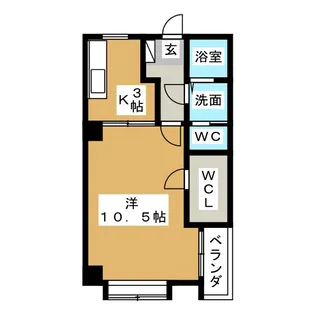 風見乃郷【3階】の間取り