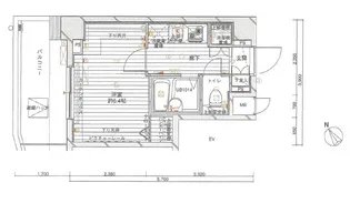 メインステージ赤塚【6階】の間取り