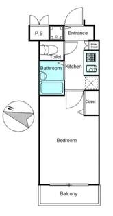 トーシンフェニックス上野毛【4階】の間取り