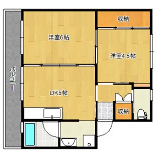 ソロンBLD三瀦I【5階】の間取り