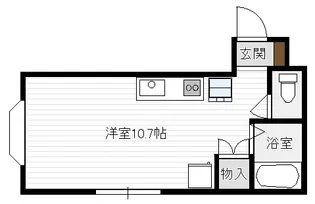 アリス新潟第5【1階】の間取り