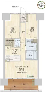 THE HOUSE OTAKANOMORI(ザ ハウス おおたかの森)【15階】の間取り