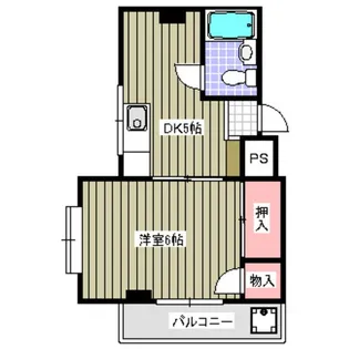 ヴィラ宮崎台【3階】の間取り