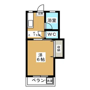 プリンスハイツ【1階】の間取り