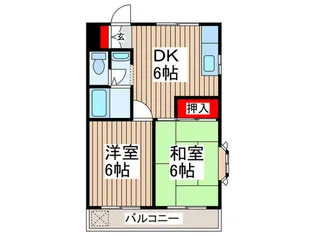 メゾン町田【1階】の間取り