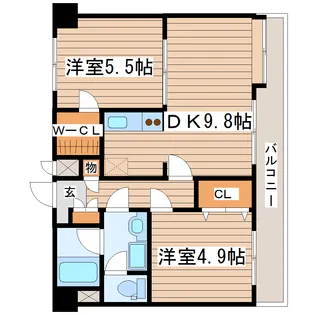 ダンデェリオン【3階】の間取り