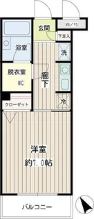 神奈川県横浜市鶴見区菅沢町【マンション】の間取り