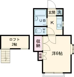 エトワール武蔵野【1階】の間取り