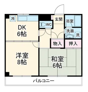 チェリーブロッサム【4階】の間取り