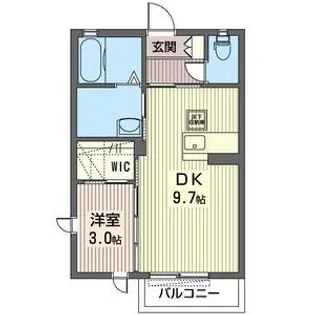 栃木県下都賀郡野木町大字丸林【アパート】の間取り
