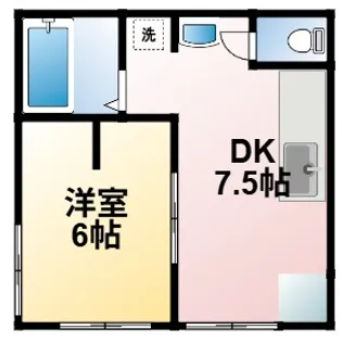 千葉県茂原市町保【アパート】の間取り