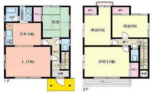 宮城県仙台市宮城野区宮千代2【一戸建】の間取り