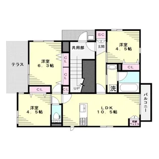 クラインガルテンIII【1階】の間取り
