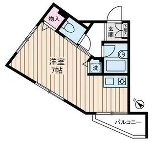 ルプレ荻窪【2階】の間取り