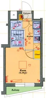 パレ・ホームズ高井戸II【5階】の間取り