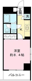 東京都港区芝3【マンション】の間取り