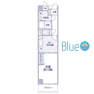 クレール矢沢【2階】の間取り