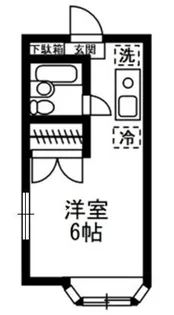 ベルシオン目白【2階】の間取り