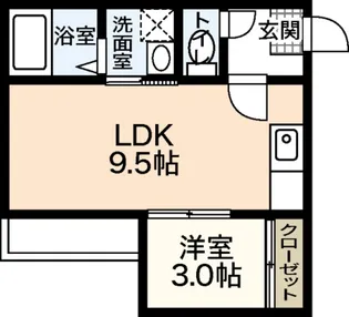 Grandticプラセジュール【1階】の間取り