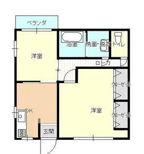 アヴァンセα【1階】の間取り