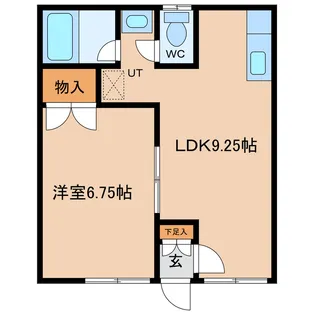サンハイツ21 A【1階】の間取り