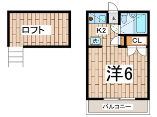 パレス西寺尾【2階】の間取り