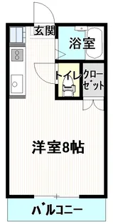 ハイツコトザキ【2階】の間取り