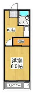 ハイツKK【2階】の間取り