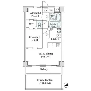 le Sud a【2階】の間取り