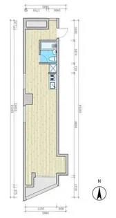 豊島サロンビル【3階】の間取り