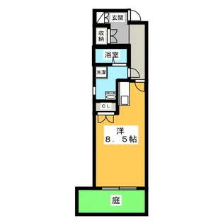 Libra神宮南【1階】の間取り