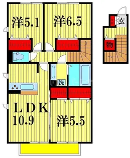 ルーチェ【2階】の間取り
