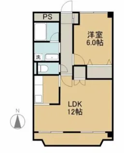 リポーズヴィラ【3階】の間取り