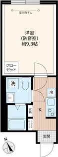 「防音マンション」ラシクラス豊玉北【4階】の間取り