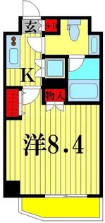 レオーネ亀有【2階】の間取り