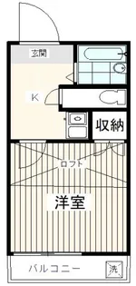 クレスト川越【2階】の間取り