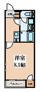 クレイノグランシャリオ【1階】の間取り